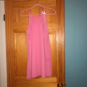 Pink cocktail dress